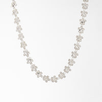 Flower Matte Finish Necklace