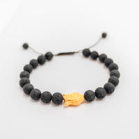 Golden Buddha Stone Bracelet