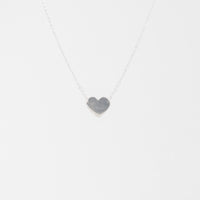 Solitaire Heart Necklace