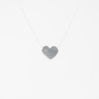 Solitaire Heart Necklace