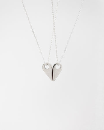 Complete Heart Matching Necklaces