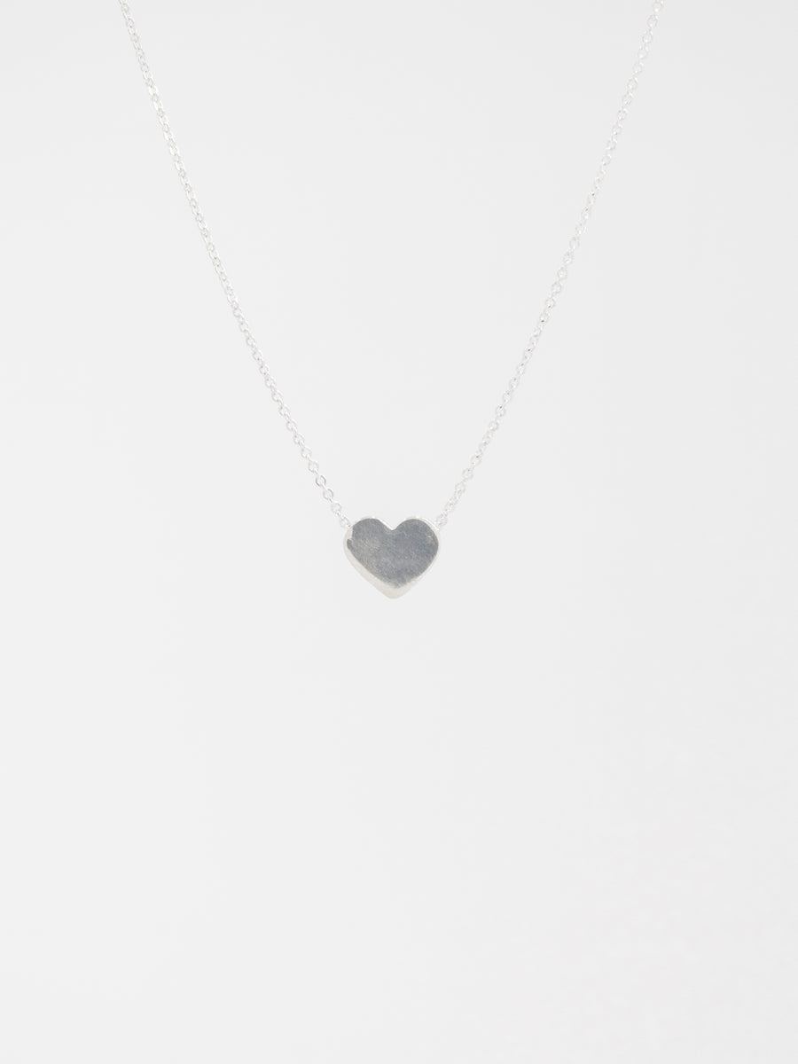 Solitaire Heart Necklace